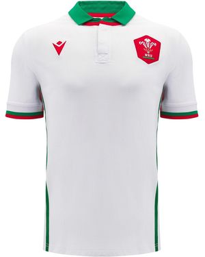 MACRON Welsh Rugby Union Away Shirt 2024 Adults - Multicolour