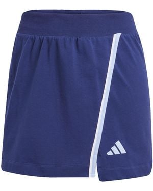 adidas Color-Pop Cotton Skort - Blue