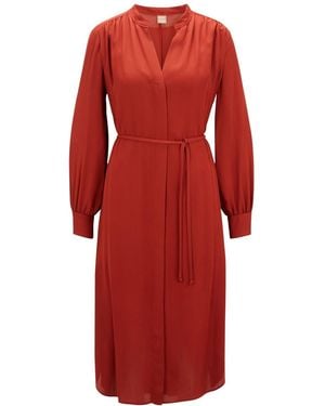 BOSS Dibanora6 10236727 01 Corduroy Trousers - Red