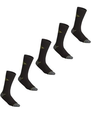 Dunlop Work Sock 5Pk - White