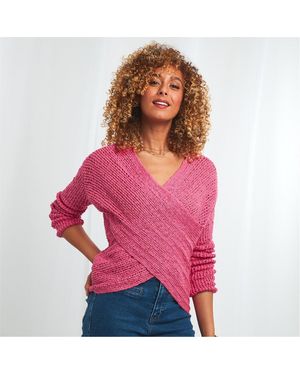 Joe Browns Studio Wrap Jumper - Pink