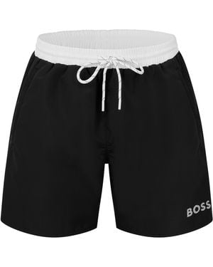 BOSS Sailfish Swim Shorts - Black