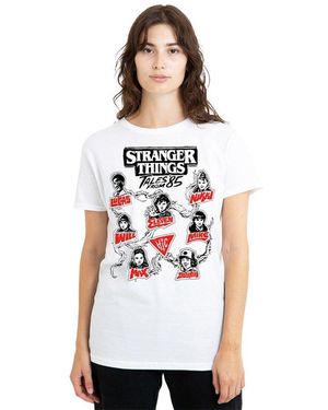 Stranger Things Tales From 85 Character Vines T-Sh - White