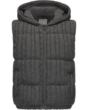 SoulCal & Co California Soul Lightweight Structured Quilted Jacket - Grey