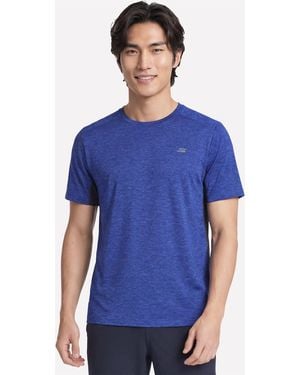 Skechers Godri Circuit Tee Running Top - Blue