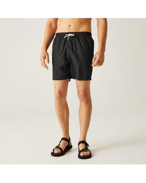 Regatta Mackleyna Quick-Drying Swim Shorts - Black