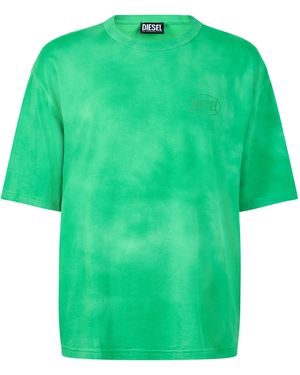 DIESEL T-Wash-Out T-Shirt - Green