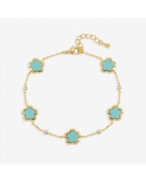 Inicio Flower Bracelet - Blue