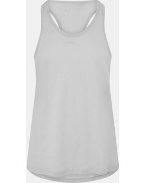 Usa Pro Classic Racer Back Sports Tank - Grey