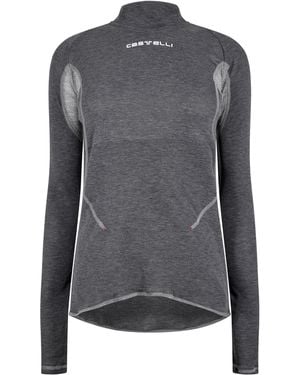 Castelli Long-Sleeve Cycling Jersey - Grey