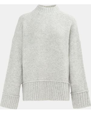 Miso High Neck Jumper - Grey
