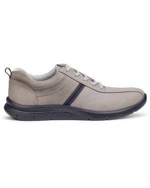 Hotter Division Dual Fit Trainers - Grey