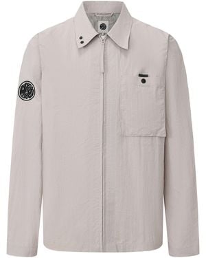 Pretty Green Heaton Overshirt - Grey