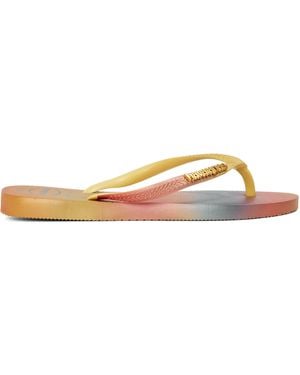 Havaianas Slim Gradient Sunset Flip Flops - Multicolour