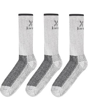 Karrimor Heavyweight Boot Sock 3 Pack - Metallic