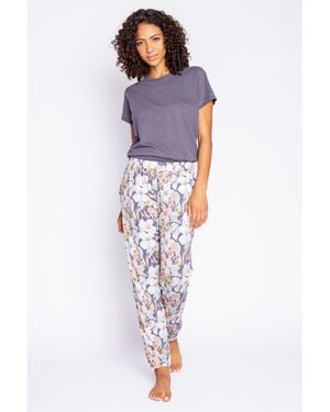 Pj Salvage Pant - Purple
