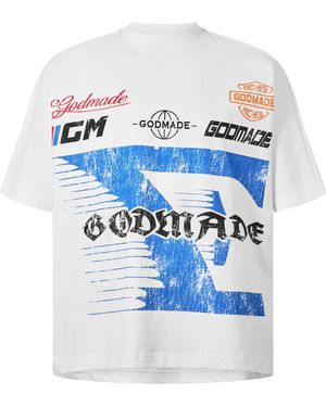 God Made T-Shirt - Blue