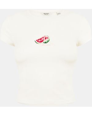 Jack Wills Jw Fruit Baby Slim Fit T-Shirt - White