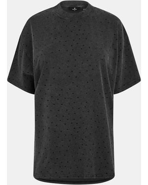 Represent Spark Oversized T-Shirt - Black