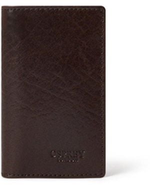 Osprey Osprey Highland Micro Leather Dress Wallet - Brown