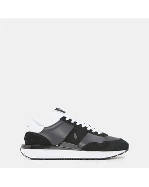 Polo Ralph Lauren Train 89 Low-Top Trainers - Black
