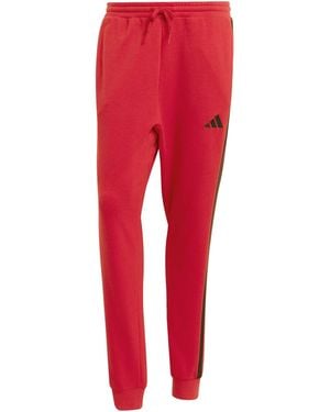 adidas Jersey Joggers - Red
