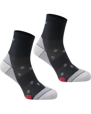 Karrimor 2 Pack Running Socks Ladies - Black