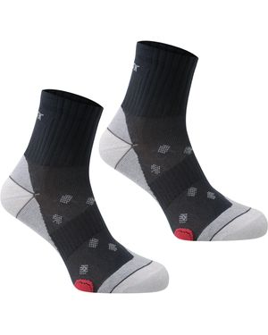Karrimor 2 Pack Running Socks Ladies - Black