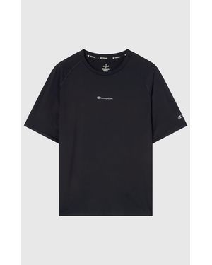 Champion Short Sleeve Performance Gym Top - Black