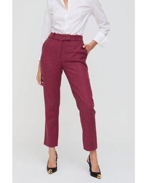 Lily and Lionel Lily Pandora Tapered Herringbone Print Trouser