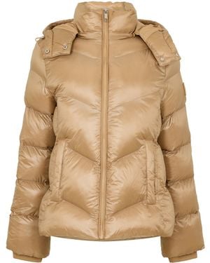 BOSS Pepule4 Padded Puffer Jacket - Natural