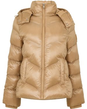 BOSS Pepule4 Padded Puffer Jacket - Natural