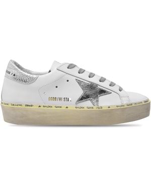 Golden Goose Hi Star - White