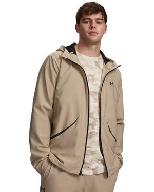 Under Armour Unstoppable Woven Performance Training Jacket - Brown