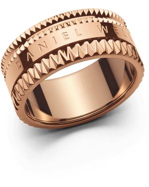 Daniel Wellington Elevation Stainless Steel Ring - Metallic