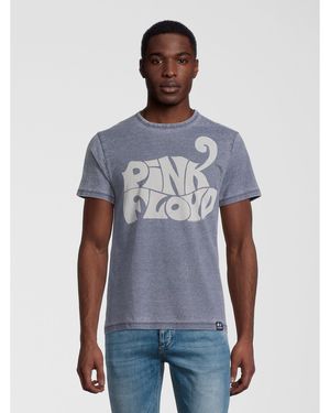 Pink Floyd Adults Print Regular Fit T-Shirt - Blue