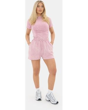 I Saw It First Jogger Short - Pink