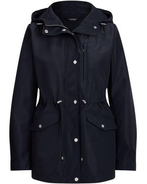 Ralph Lauren Water-Resistant Adjustable Rain Anorak - Blue