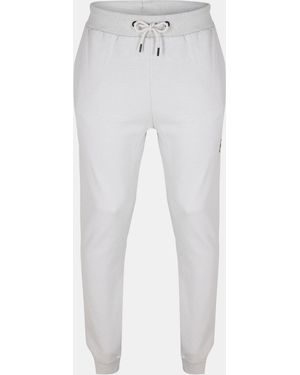 Born Rich Kebano Ppx18 Open Hem Fleece Joggers - White