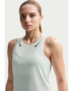 Nike Aeroswift Dri-Fit Adv Running Singlet - Green