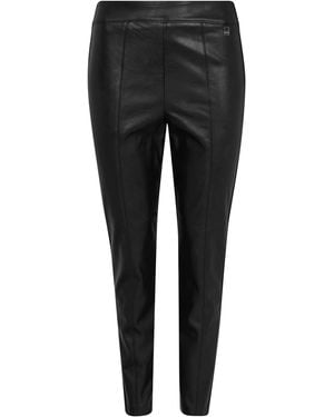 Ted Baker Vllada Leather Trousers - Black