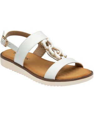 Lotus Shoes Joana Flat Sandal - Metallic