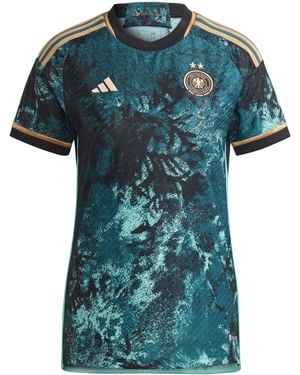 adidas Germany Authentic Away Shirt 2023 - Blue