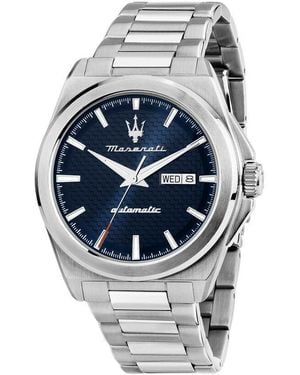 Maserati Velocita Water Resistant Analogue Quartz Watch - Metallic