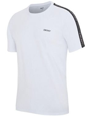 DKNY Short Sleeve T-Shirt Penguins - White