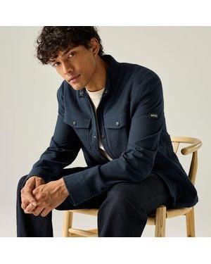Regatta Spennith Shacket - Blue