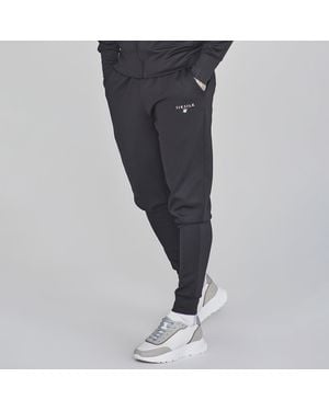 SIKSILK Sik Silk Essentials Closed Hem Poly Joggers - Black