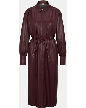 BOSS Dibanora10 Wrap Dress - Red