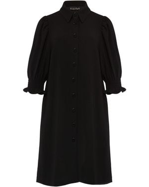 Phase Eight Candice Puff Sleeve Dress - Black