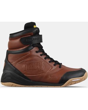 Everlast Hi Cut Boxing Boots - Brown
